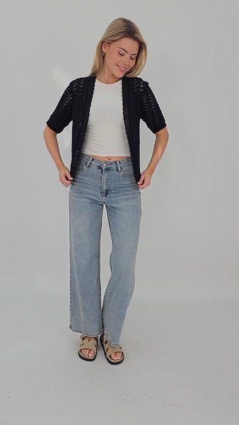 Elegent womens Cardigan Jacket Style Blazer shrug